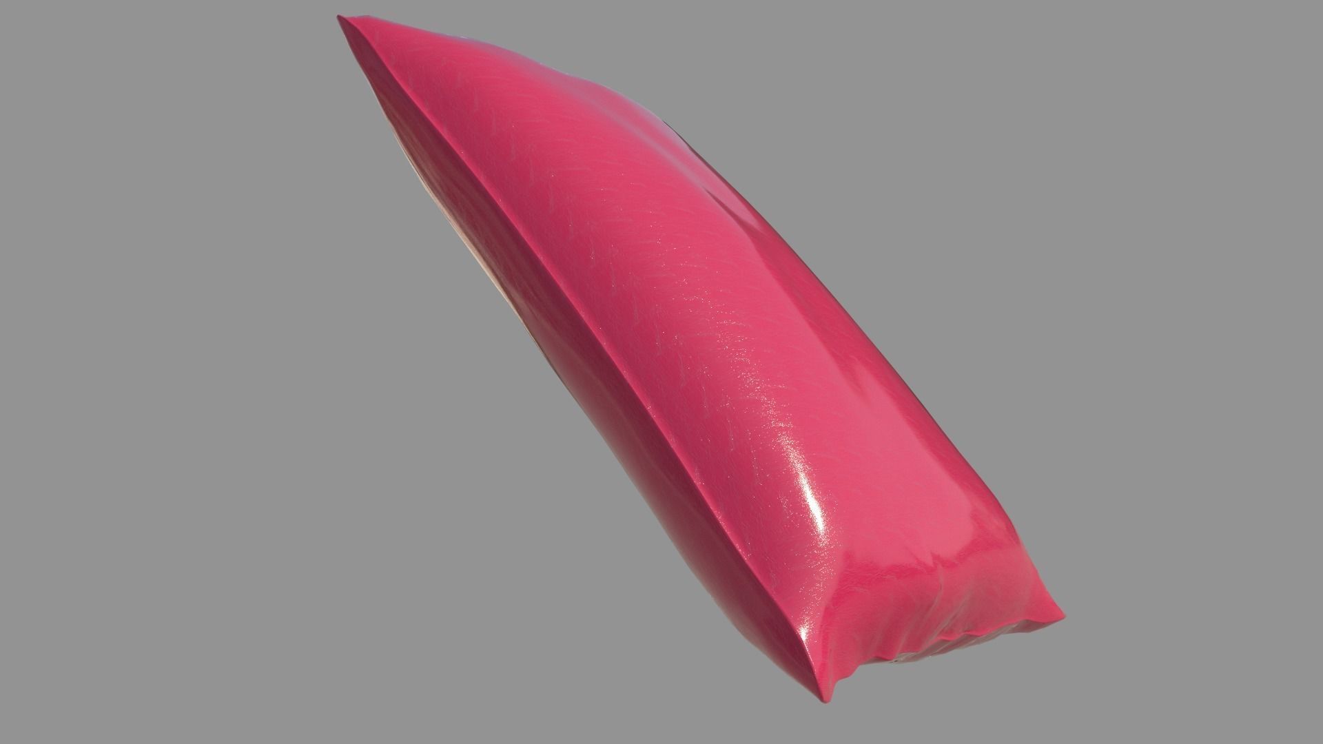 Pillow plastic bag 3D model_8