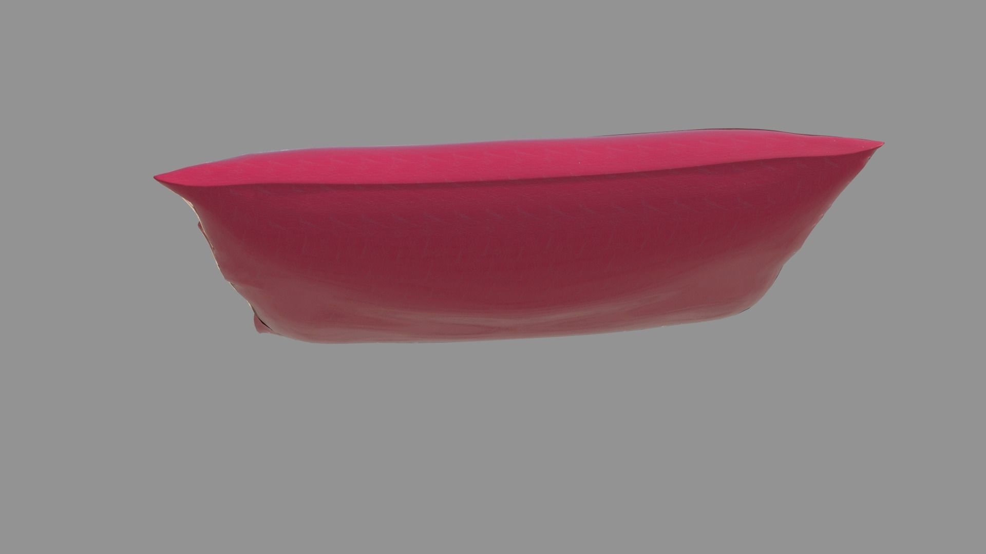 Pillow plastic bag 3D model_10
