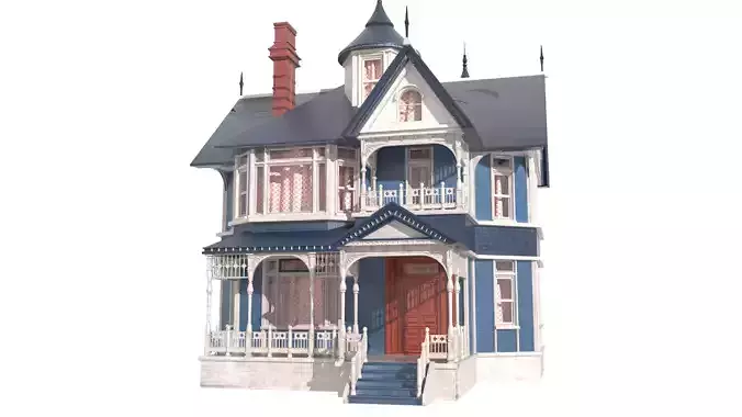 Victorian House 3D model