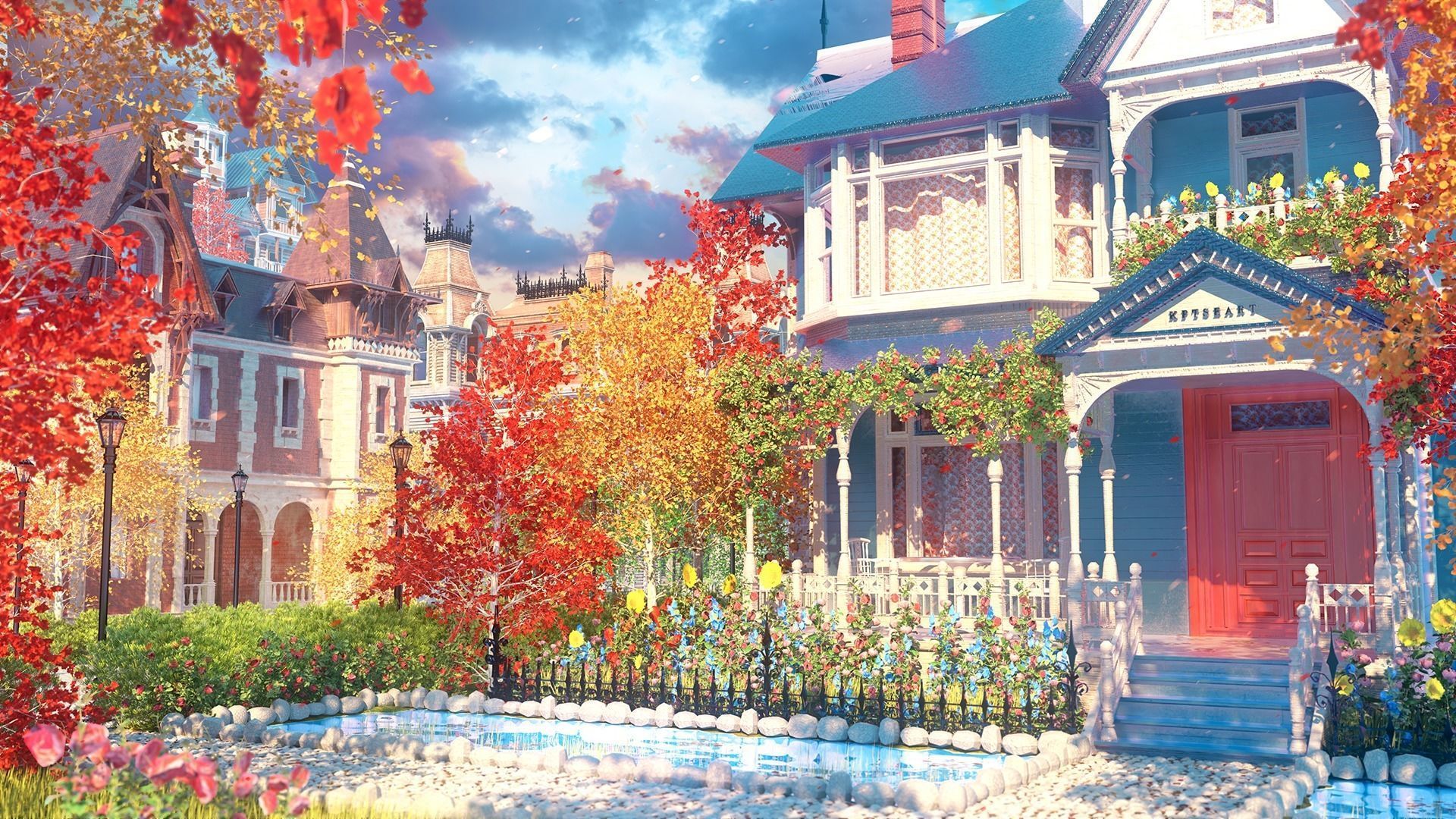 Victorian House 3D model_2