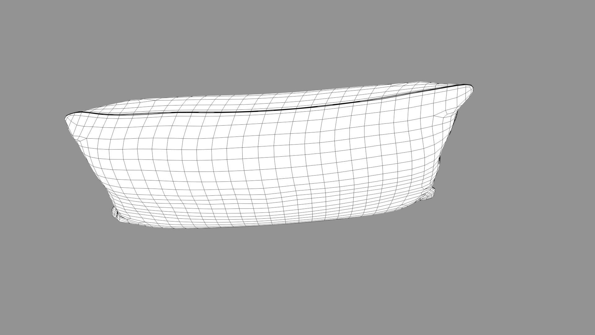 Pillow chair 3D model_2