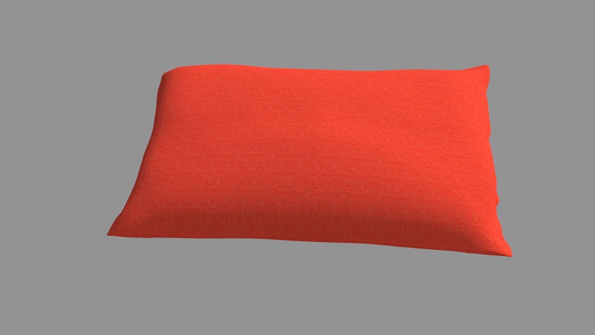 Pillow chair 3D model_9