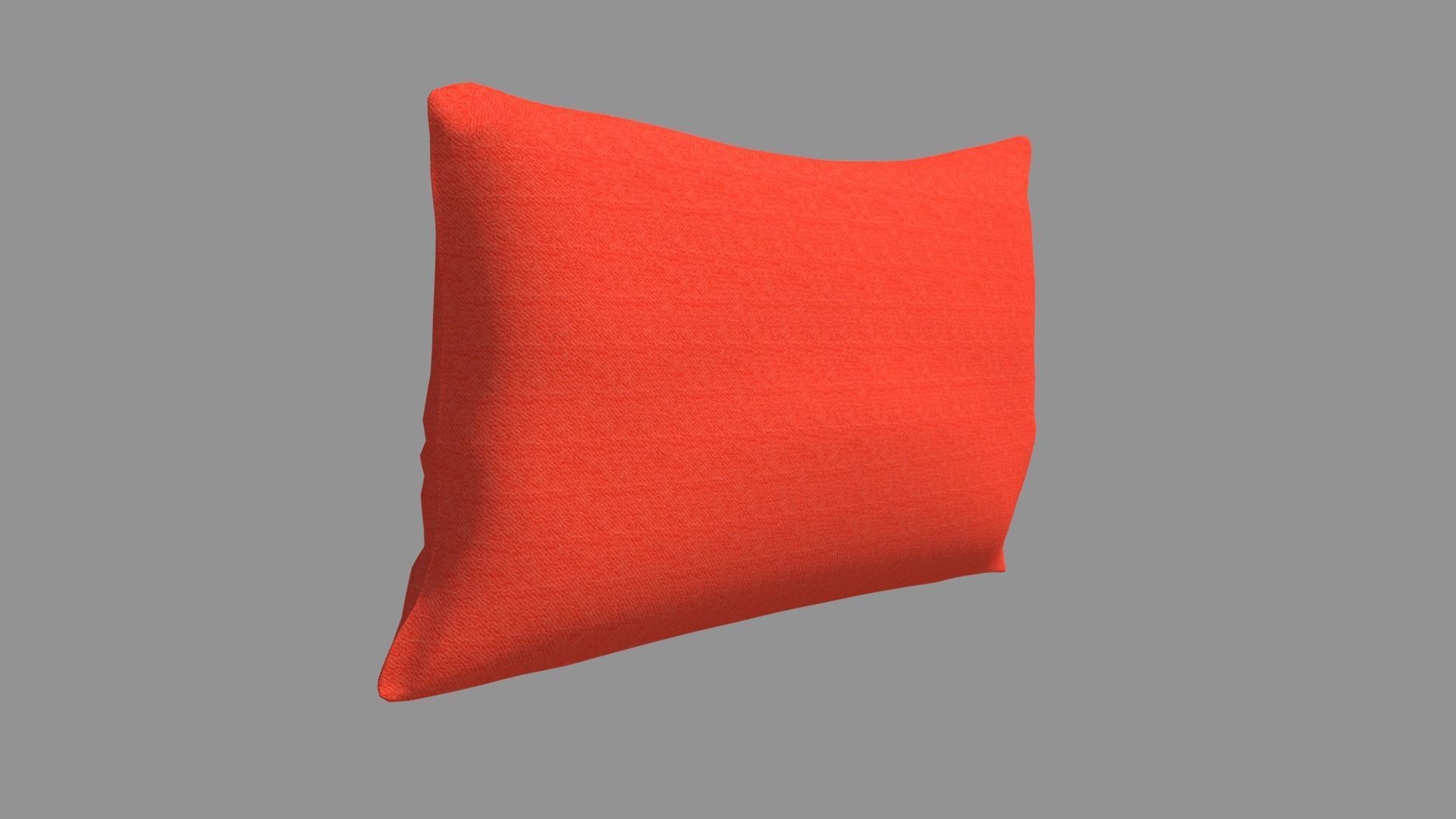 Pillow chair 3D model_6