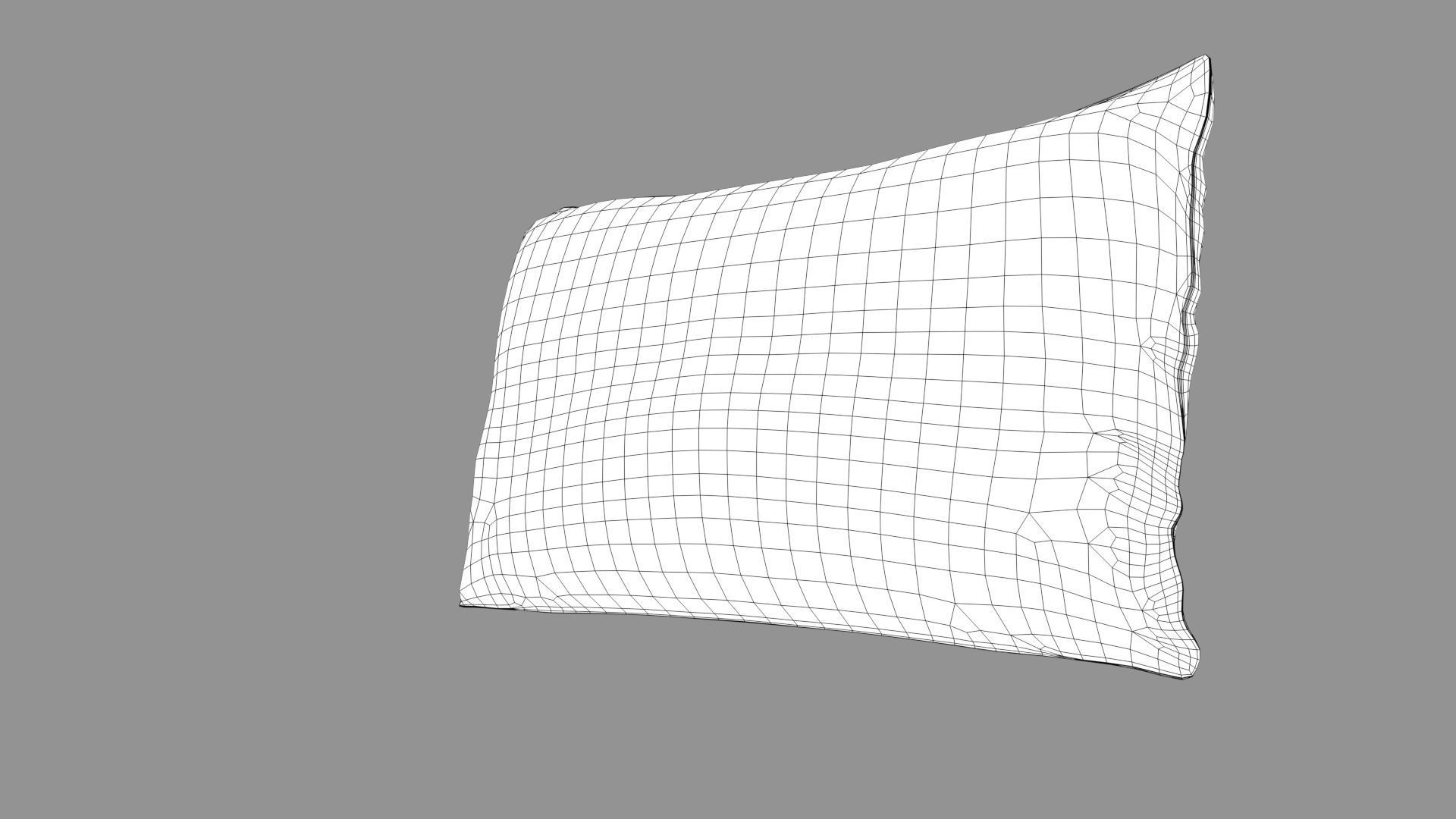 Pillow chair 3D model_5