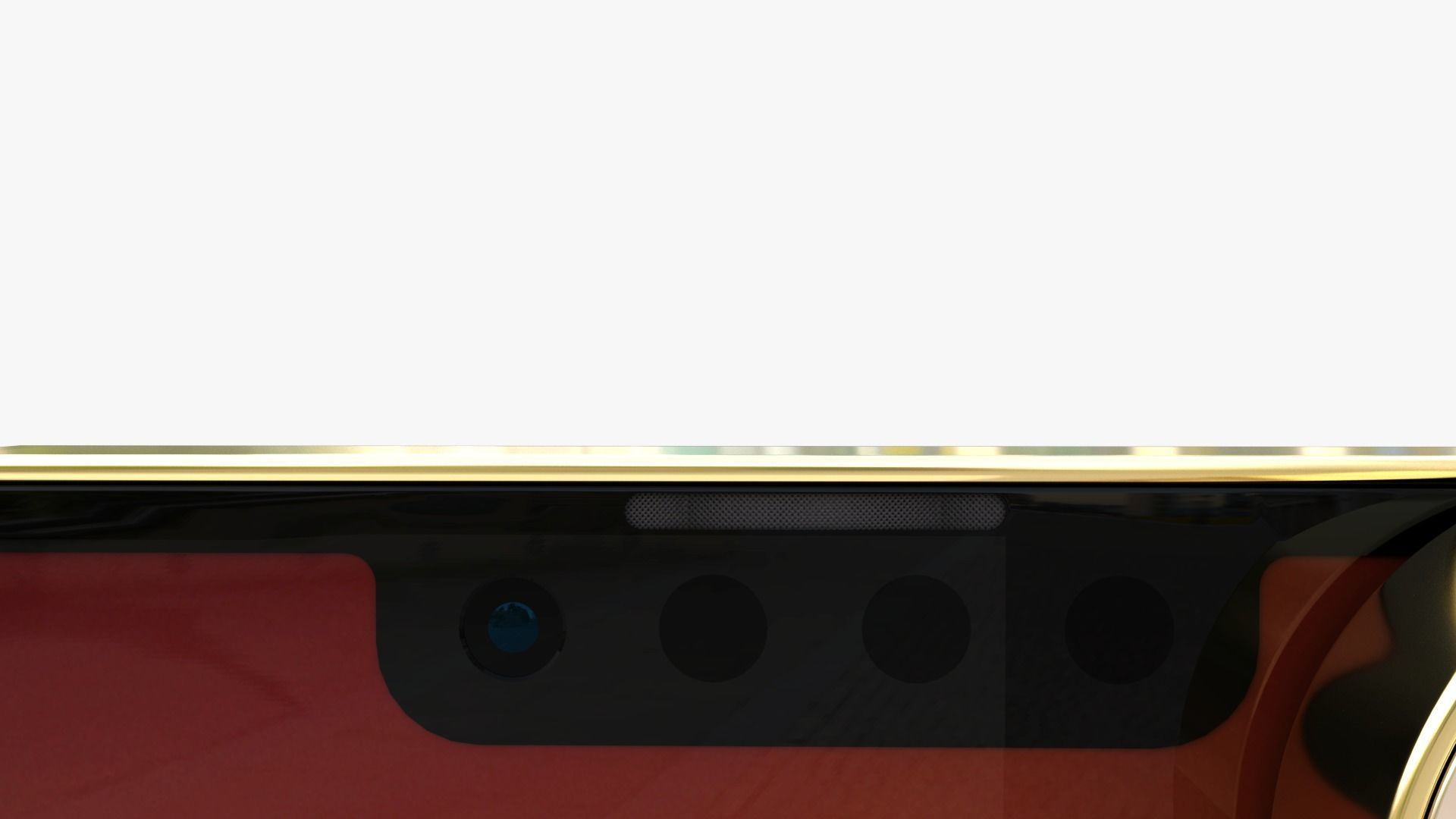 Apple iPhone 13 Max Pro Gold Free 3D model_3