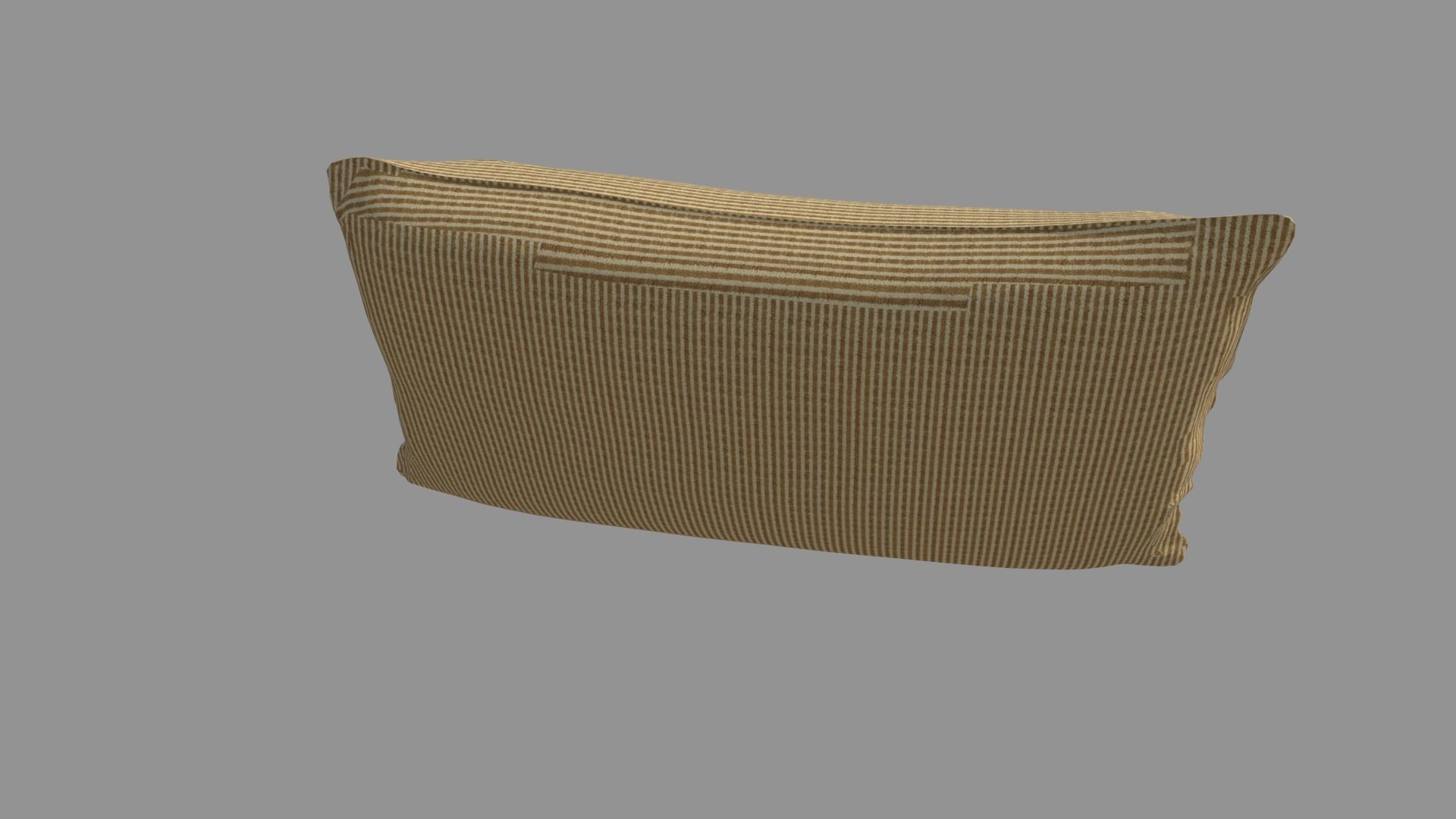 Pillow chair 3D model_7