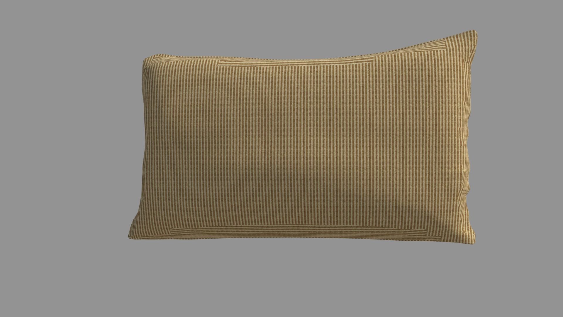 Pillow chair 3D model_6