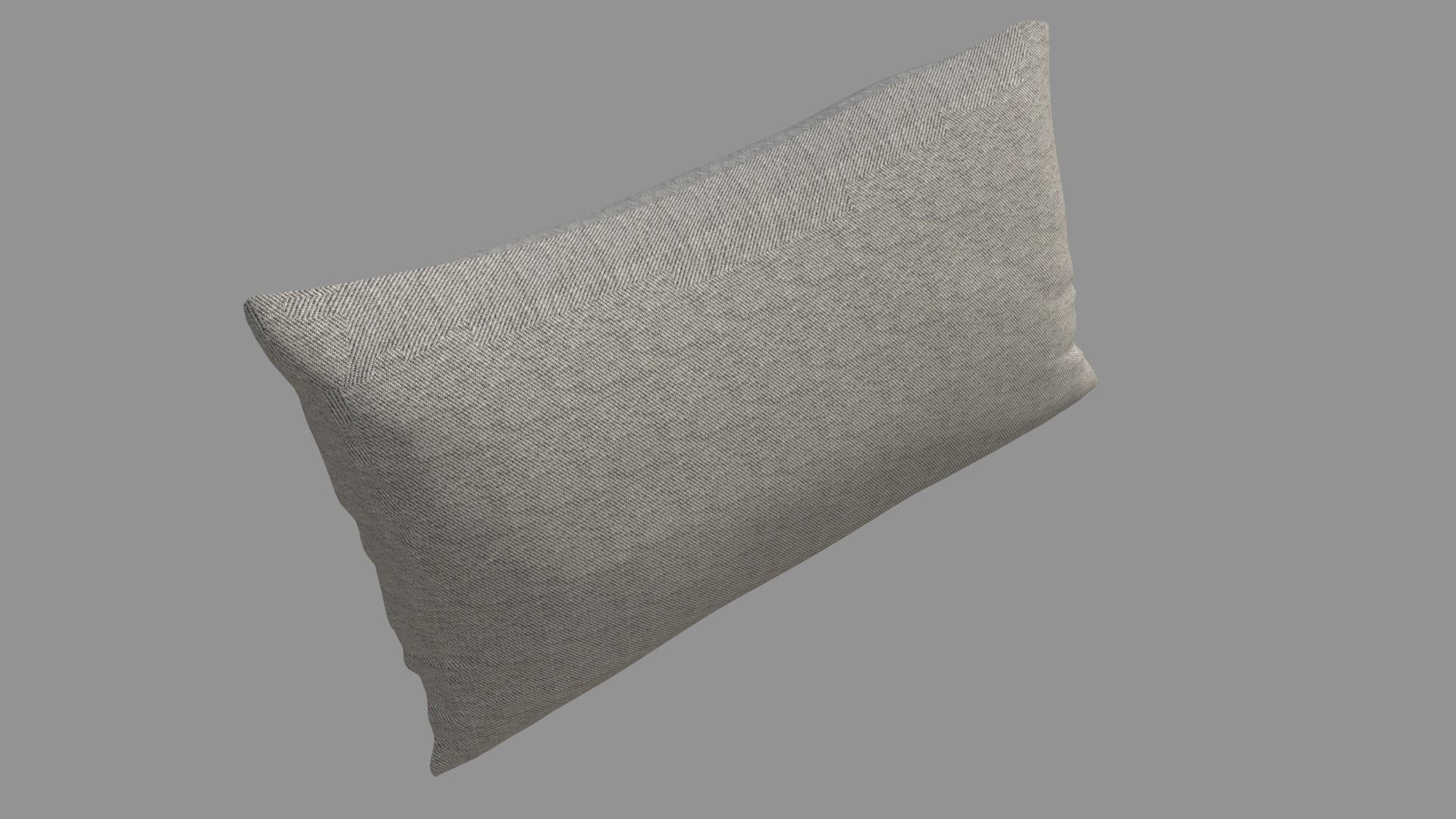 Pillow chair 3D model_1