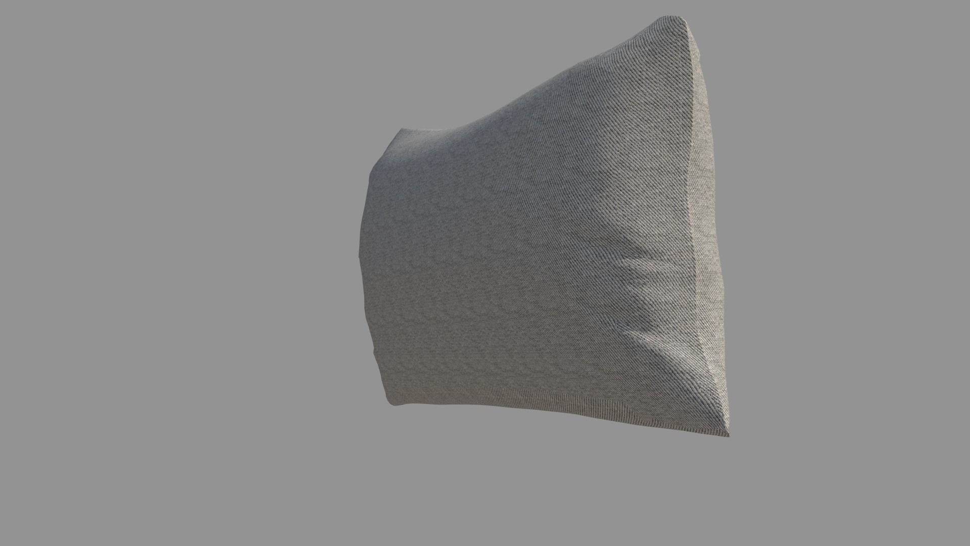 Pillow chair 3D model_10