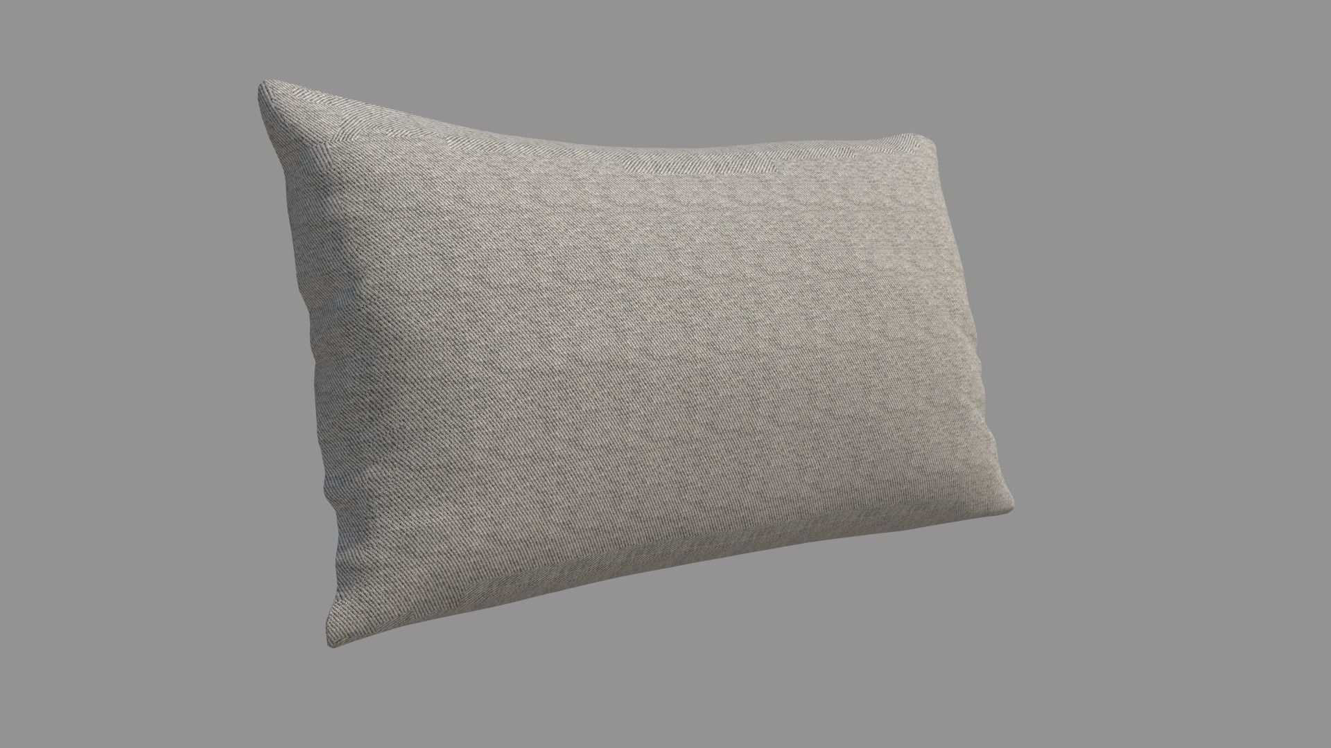 Pillow chair 3D model_7