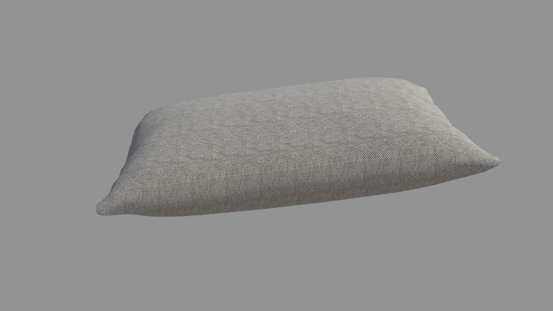 Pillow chair 3D model_9