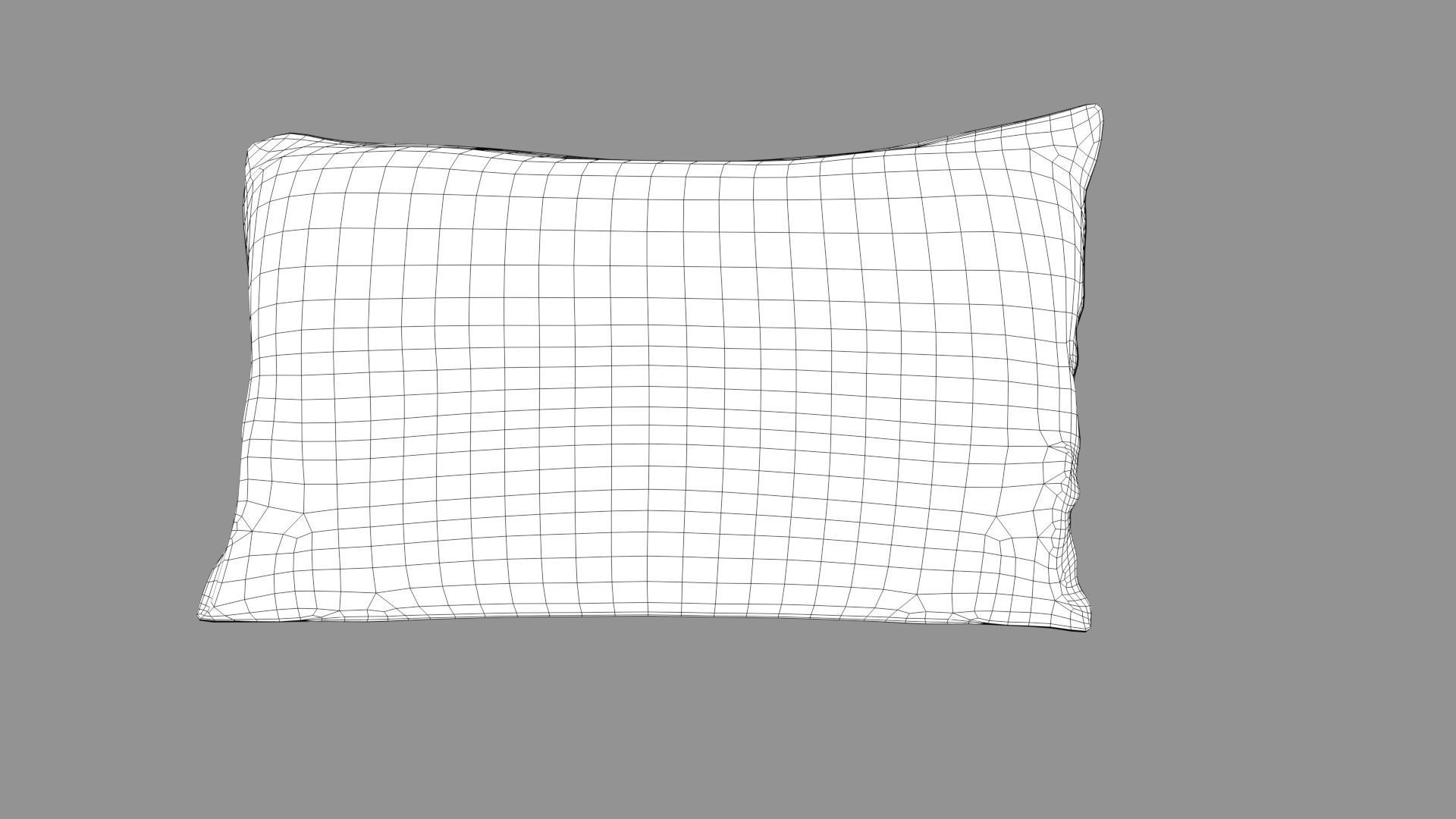 Pillow chair 3D model_4