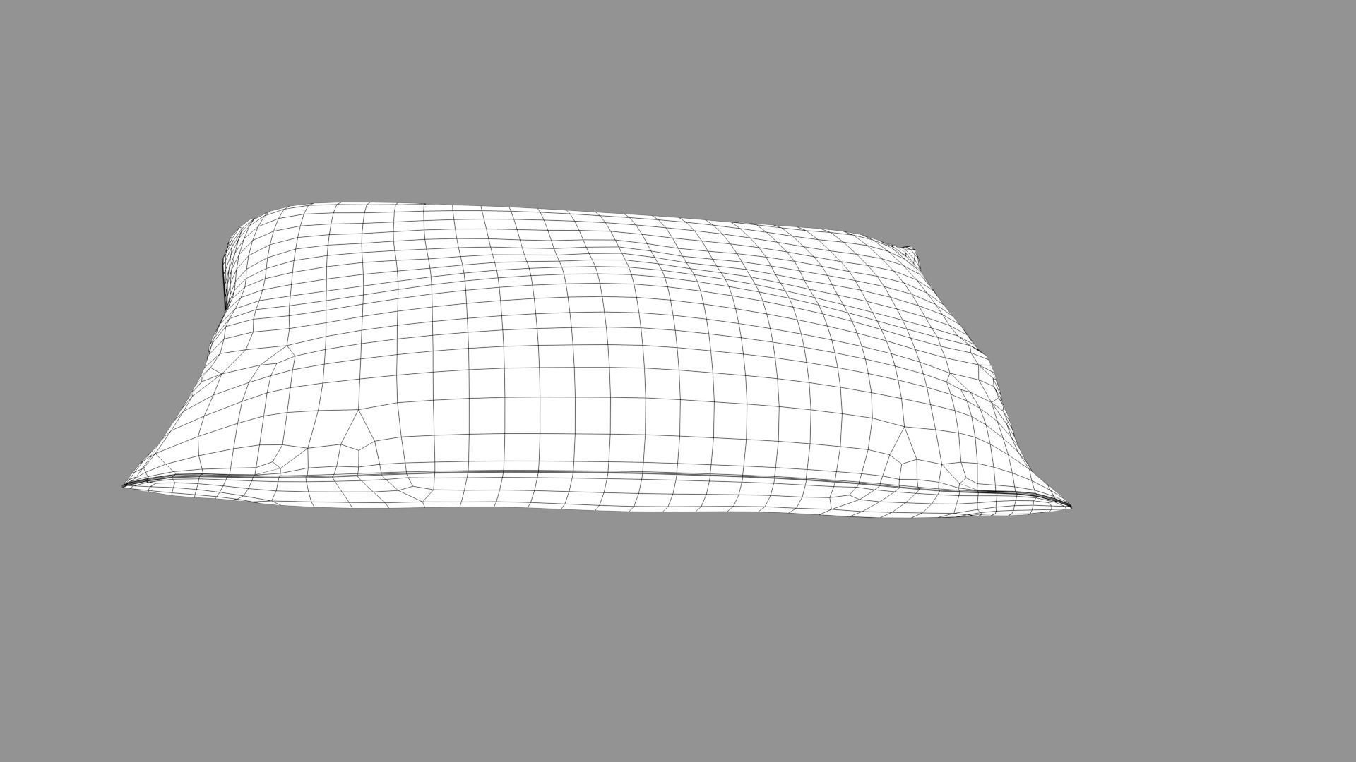 Pillow chair 3D model_5