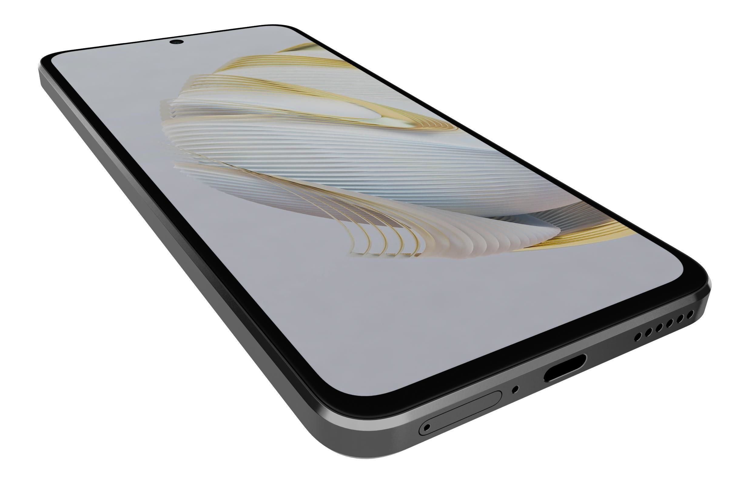 Huawei nova 10 SE Black 3D model_12