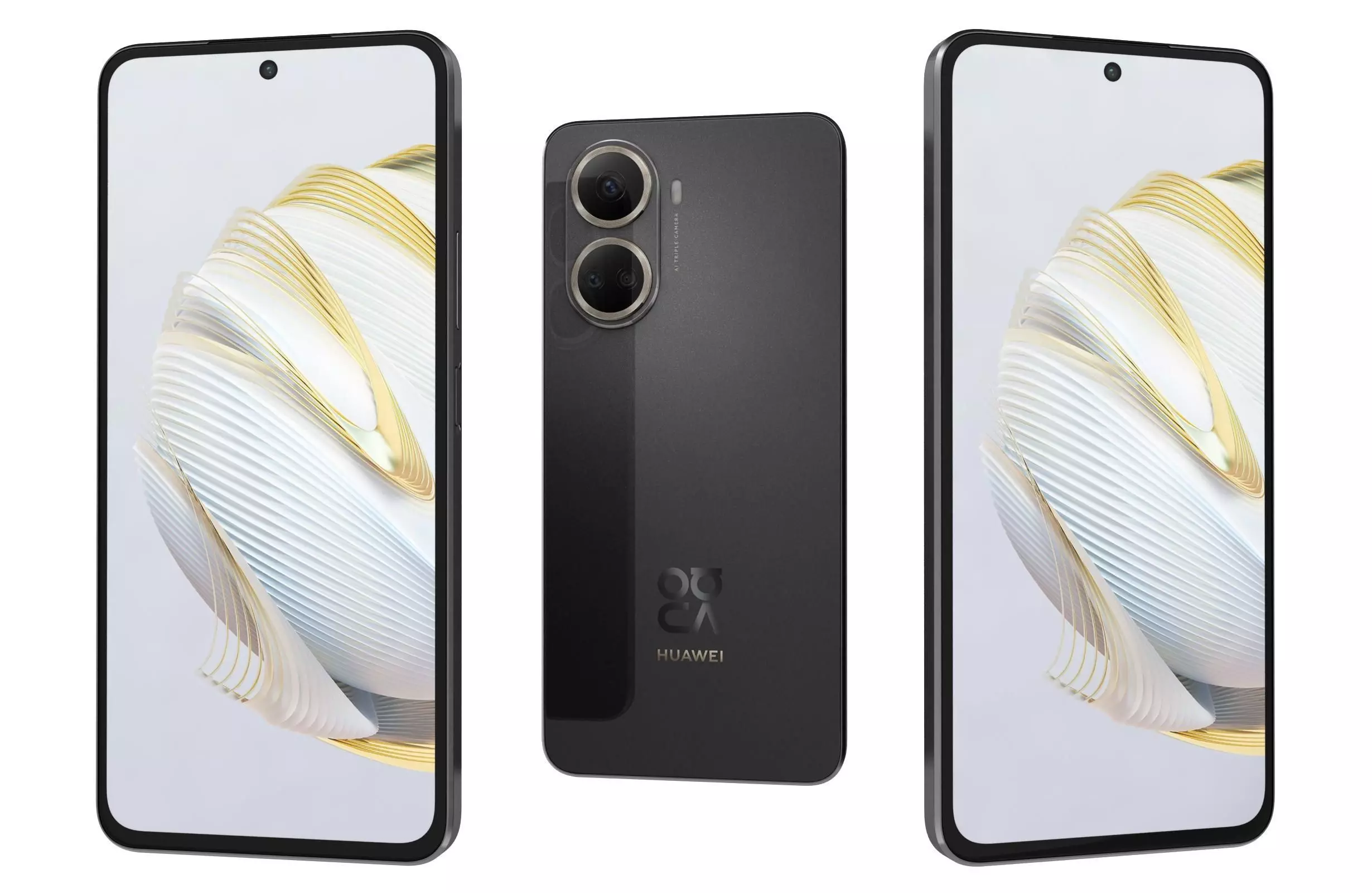 Huawei nova 10 SE Black 3D model_0