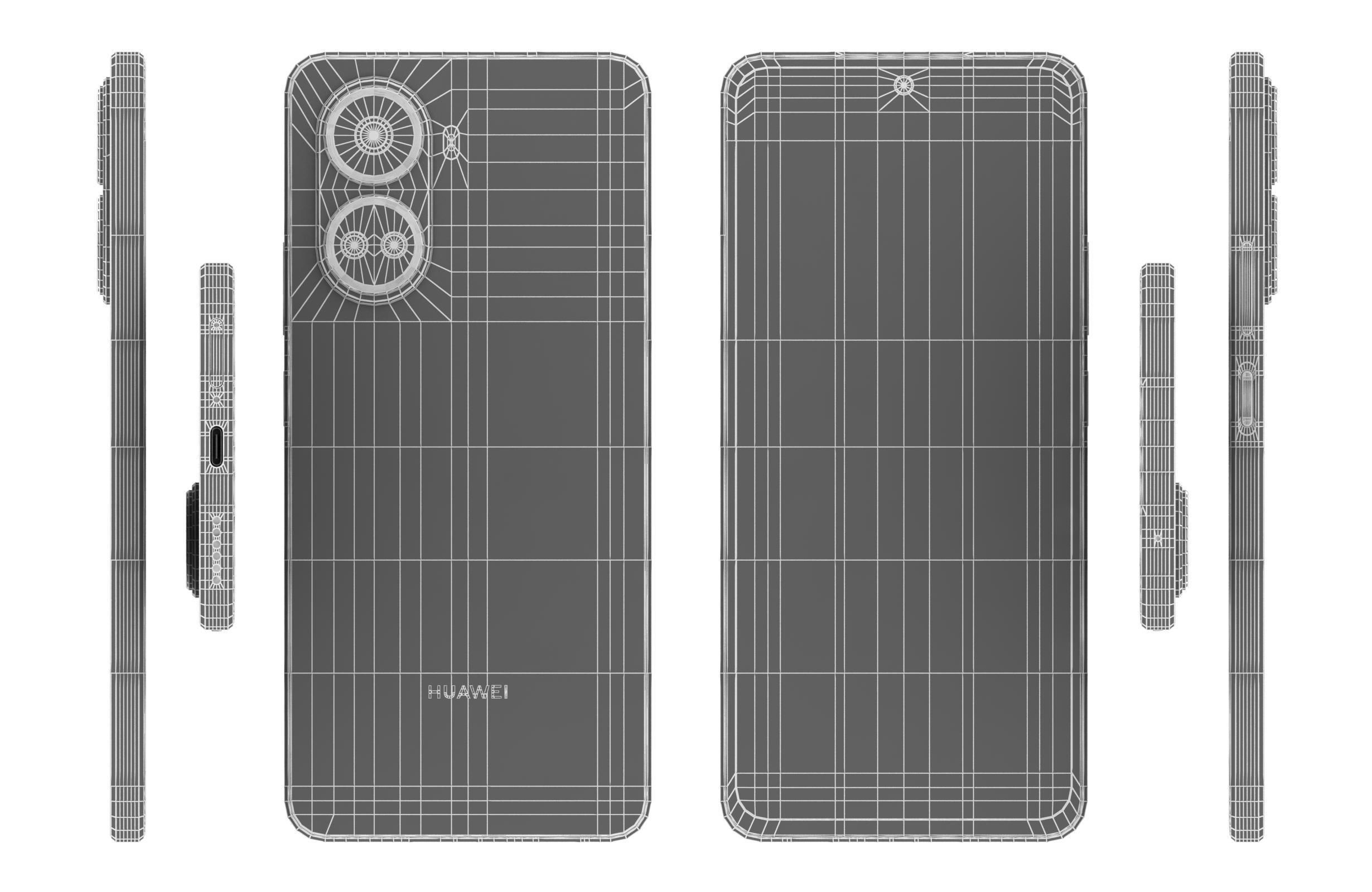 Huawei nova 10 SE Black 3D model_17