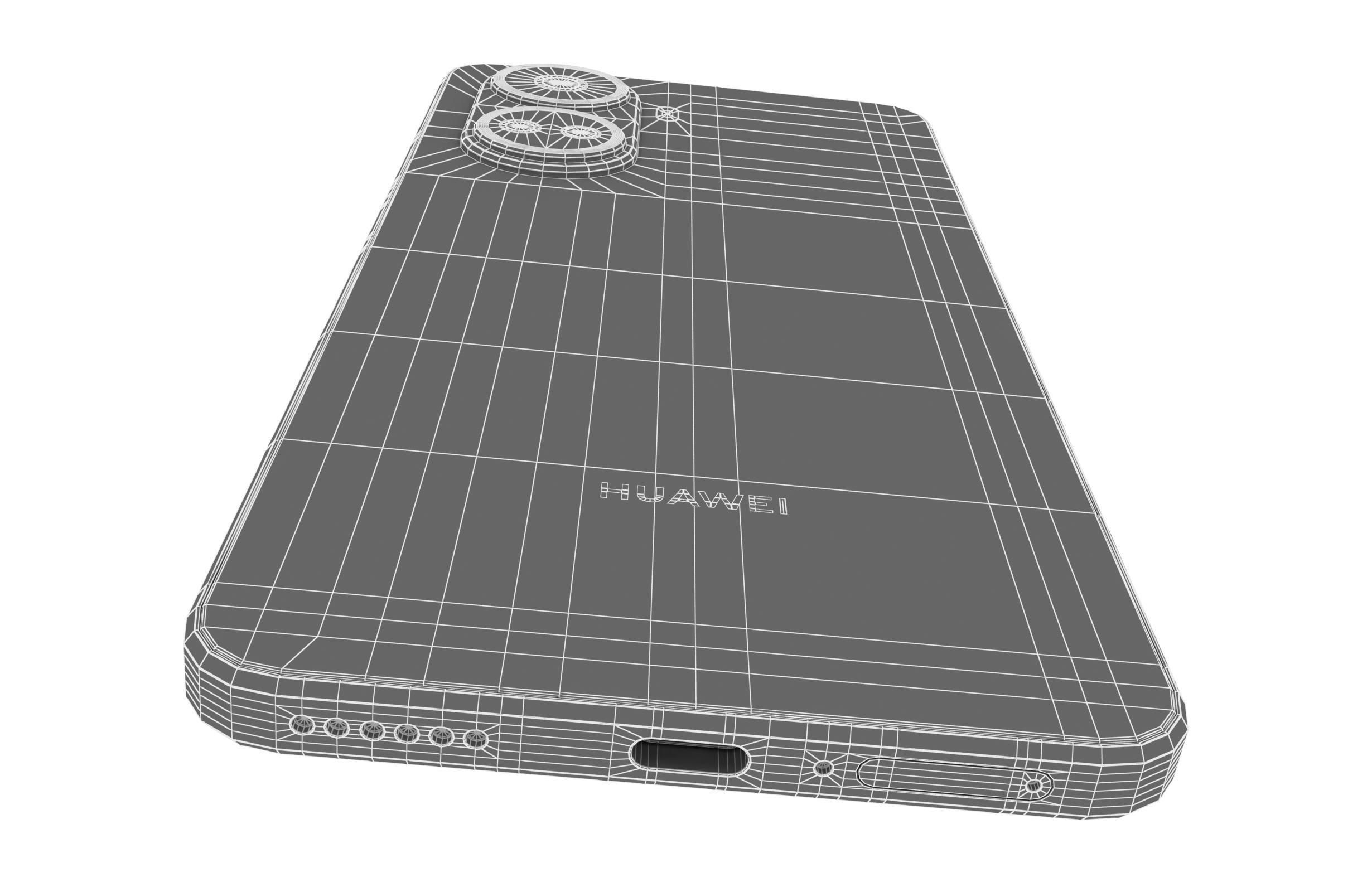 Huawei nova 10 SE Black 3D model_21