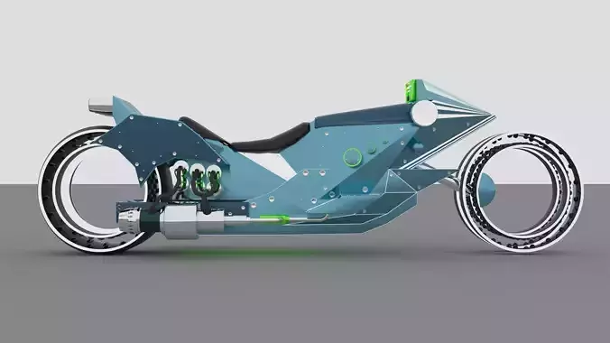 motorbike futuristic motorcycle