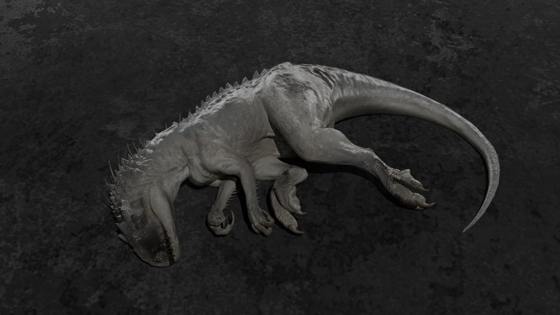Indominus Rex - Irex Low-poly 3D model_4