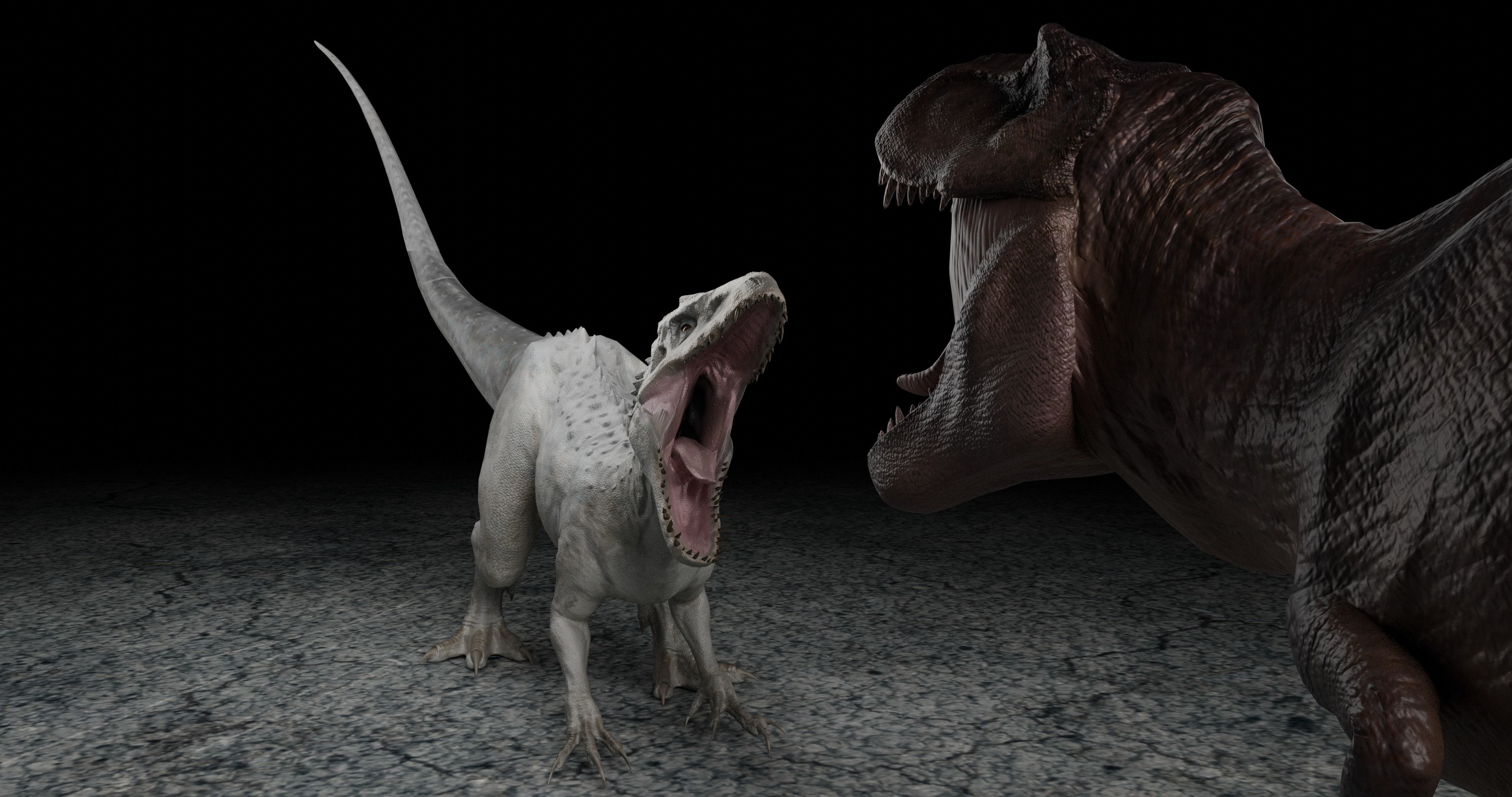 Indominus Rex - Irex Low-poly 3D model_9