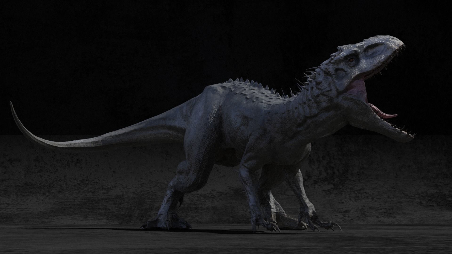 Indominus Rex - Irex Low-poly 3D model_5