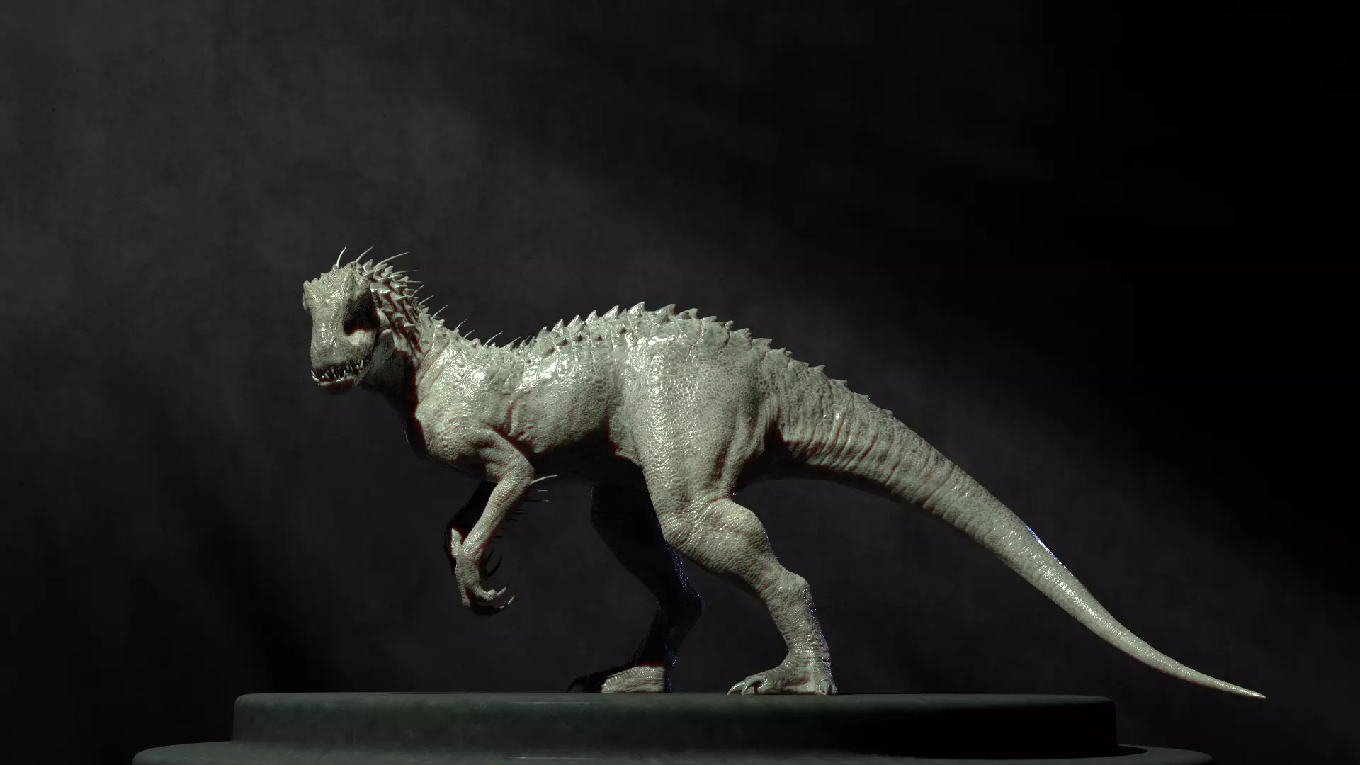 Indominus Rex - Irex Low-poly 3D model_0