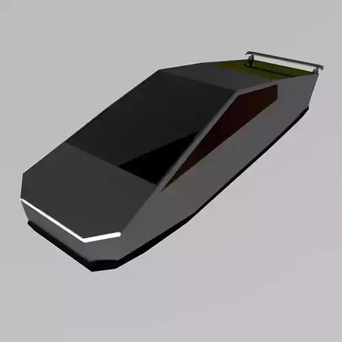 Futuristic Cybertruck