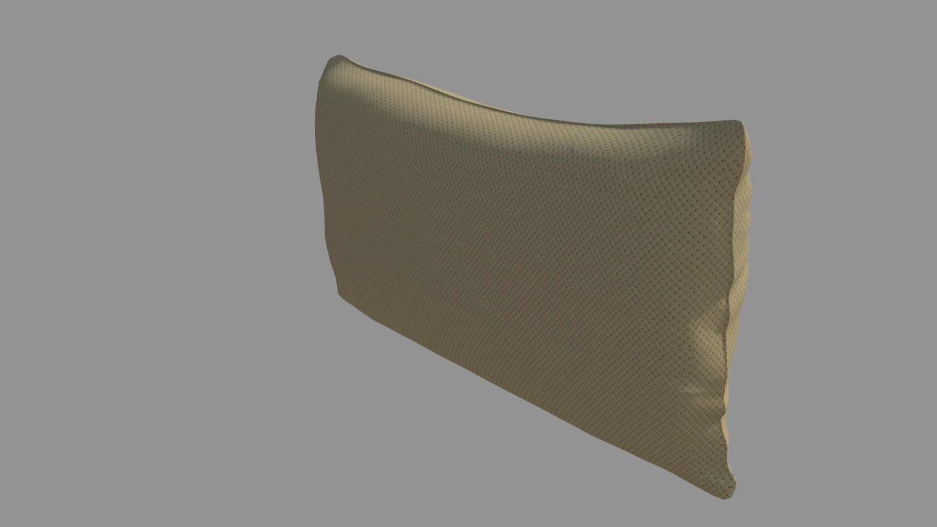 Pillow chair 3D model_1