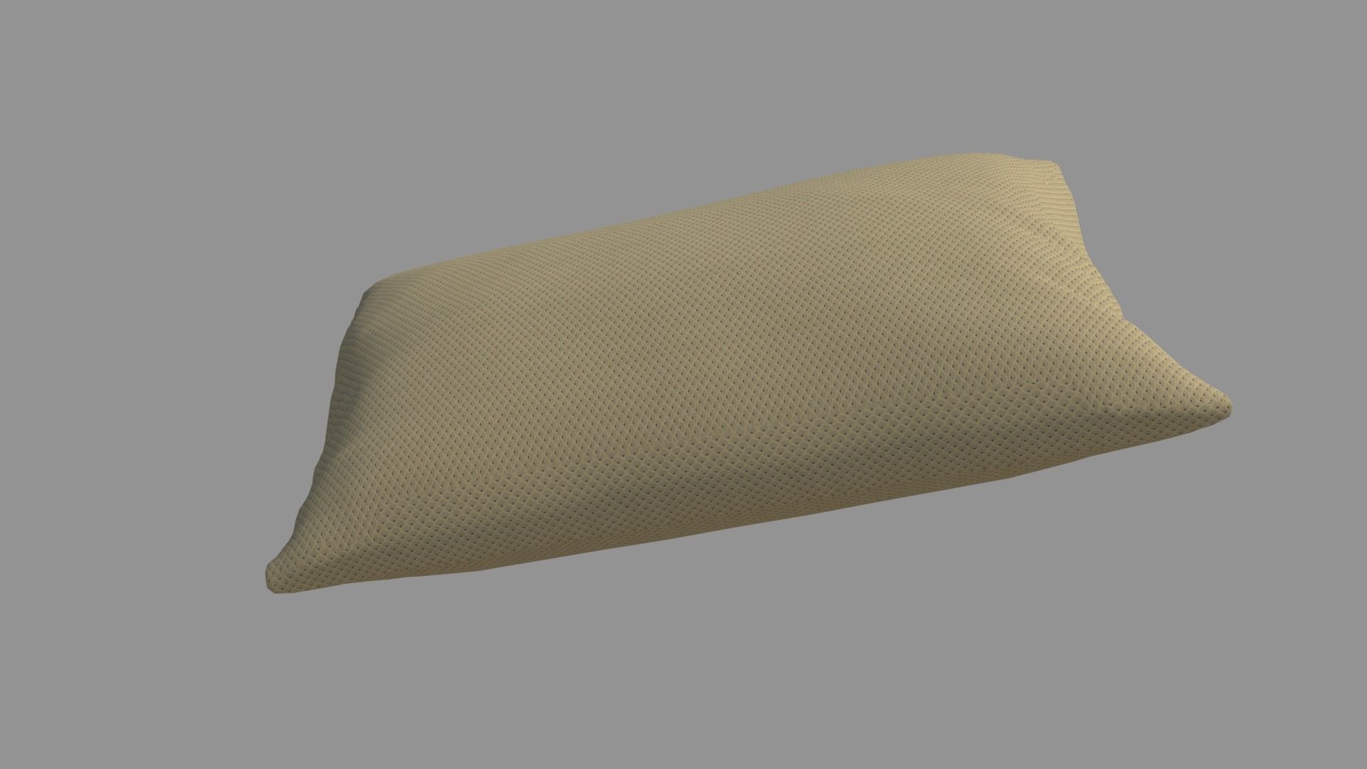 Pillow chair 3D model_10