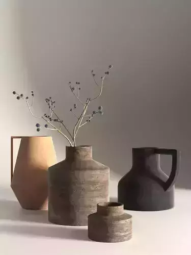 Vase Set 88 3D model