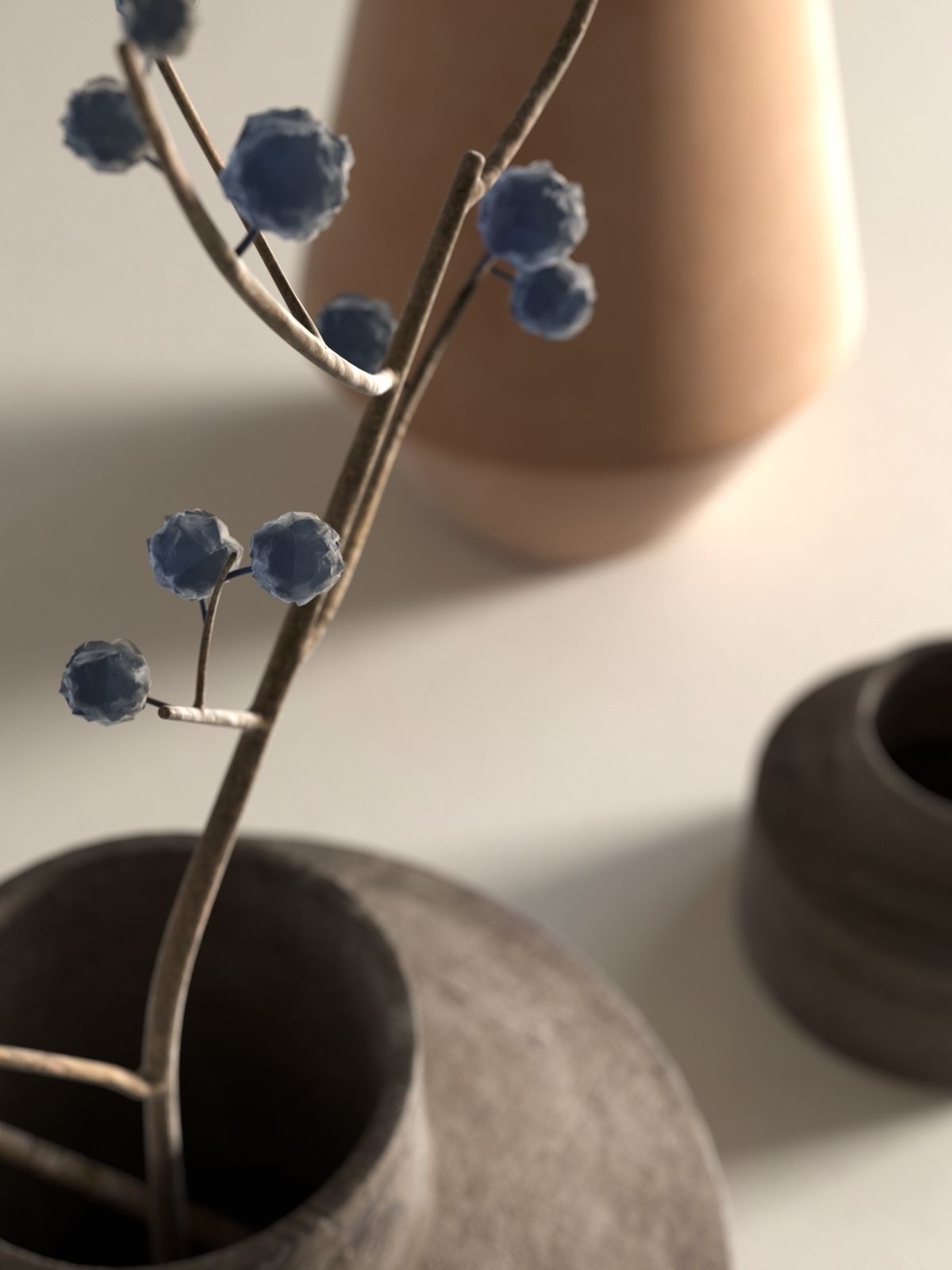 Vase Set 88 3D model_2