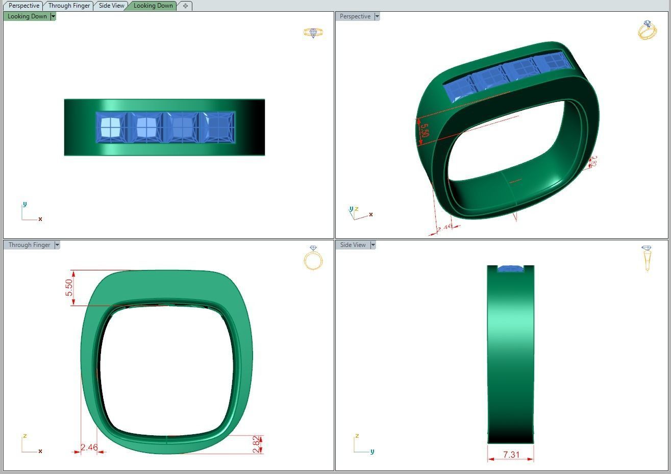 Ring456 3D print model_6