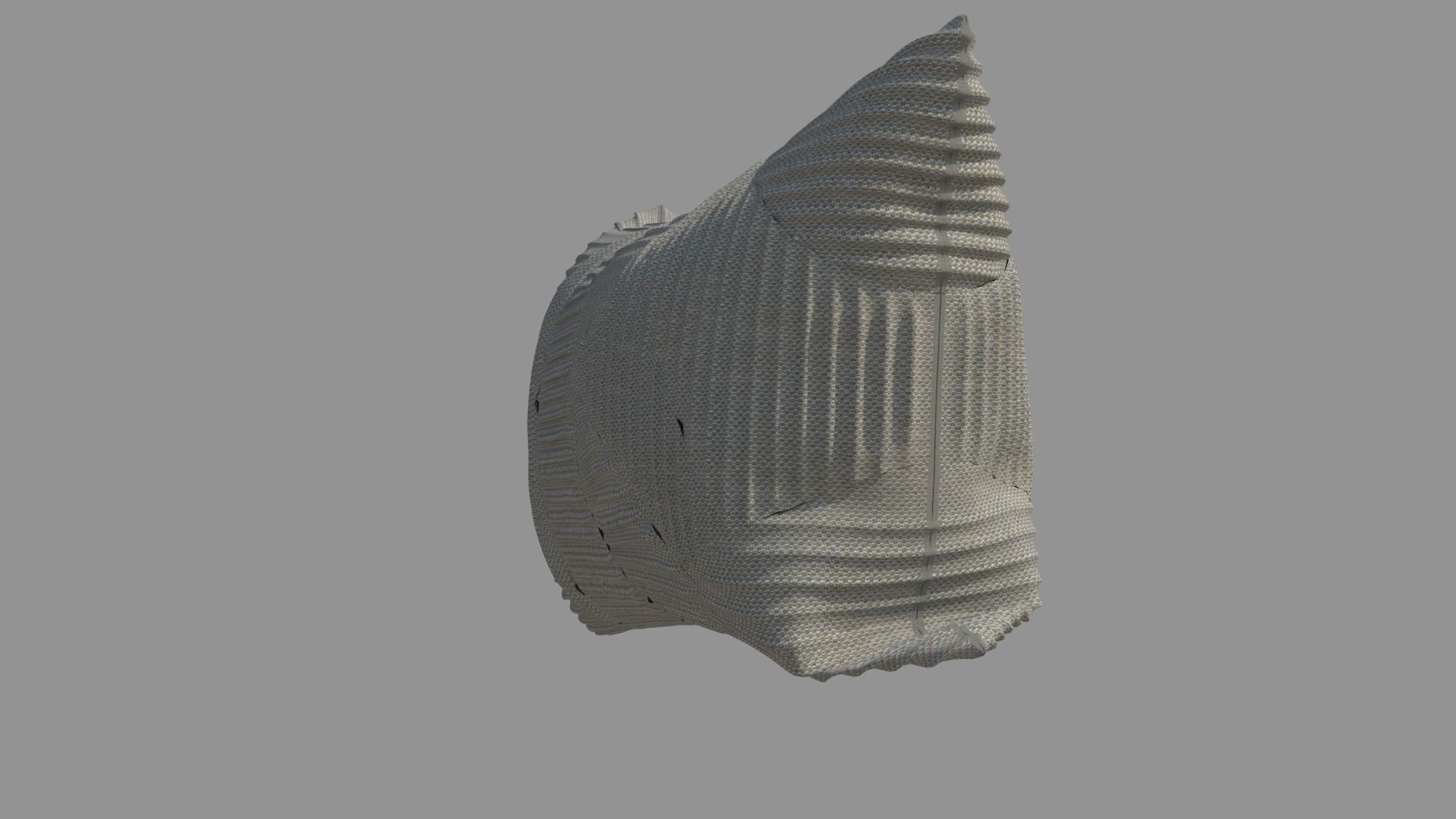 Pillow with pattern 3D model_7