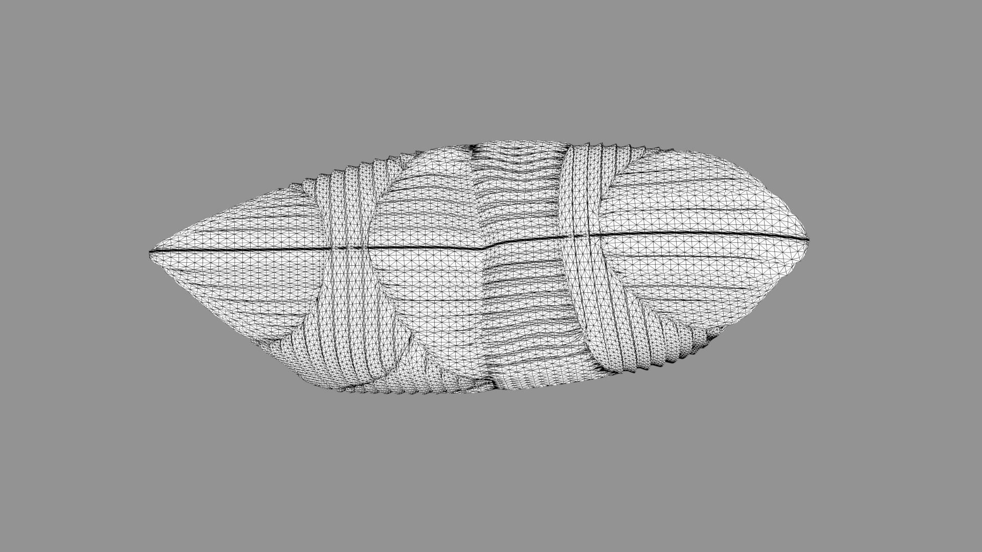 Pillow with pattern 3D model_4