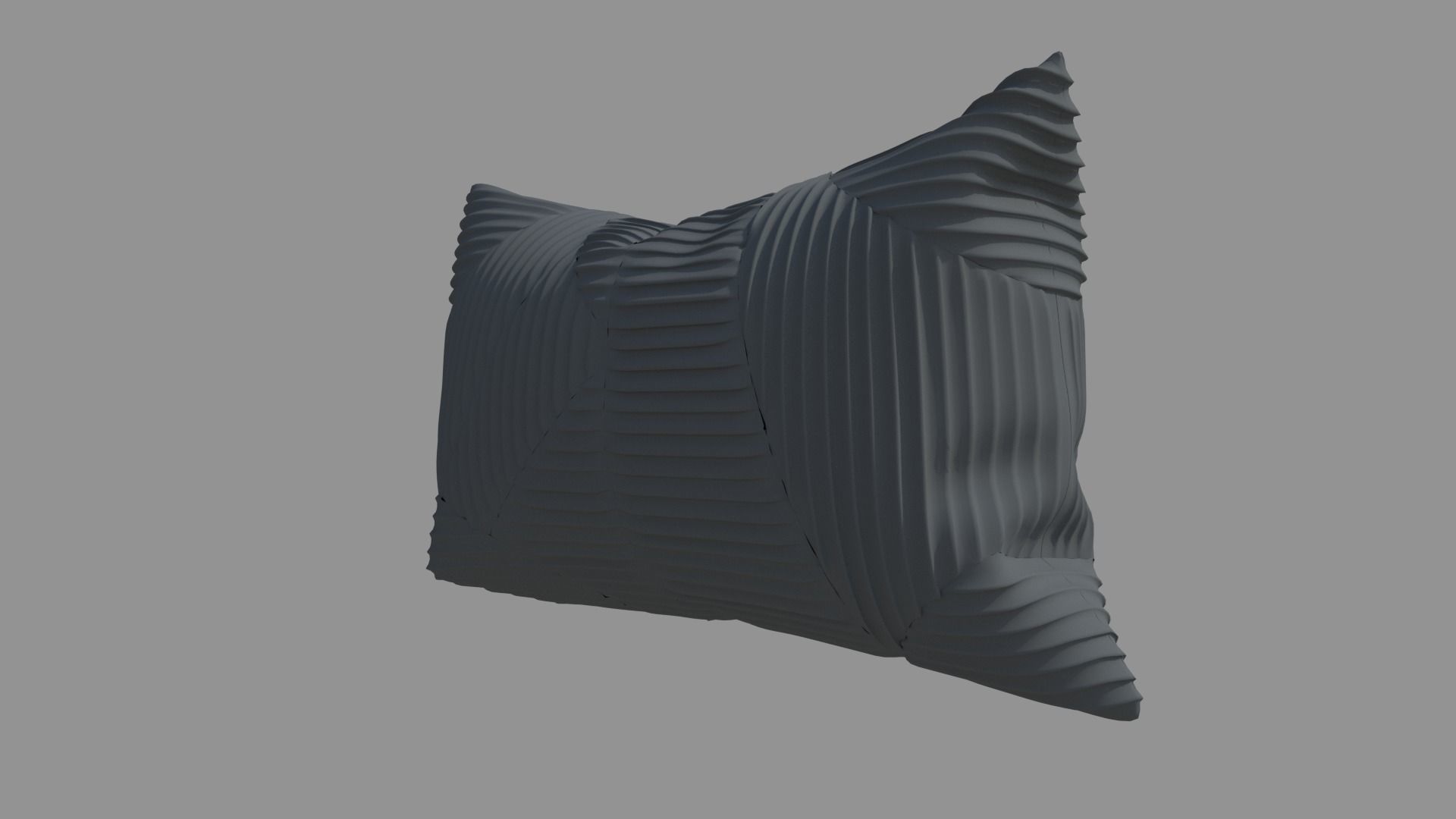 Pillow with pattern 3D model_11