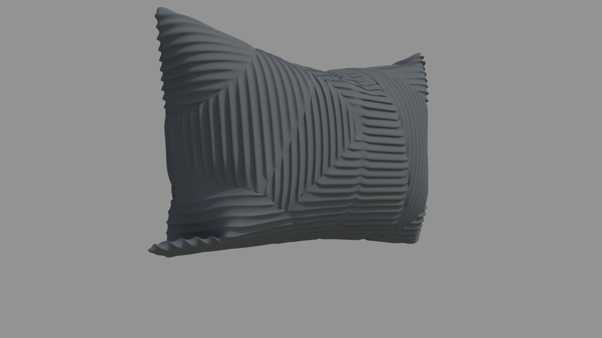 Pillow with pattern 3D model_10
