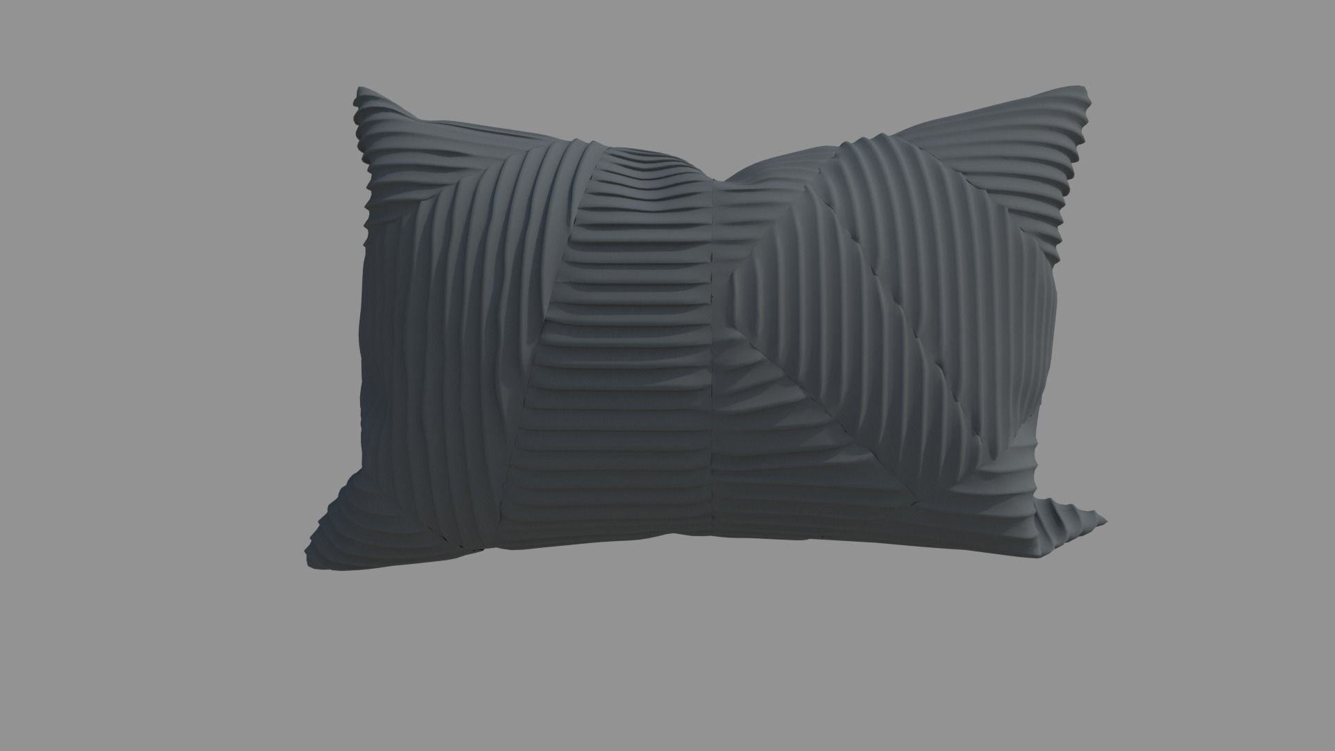Pillow with pattern 3D model_9