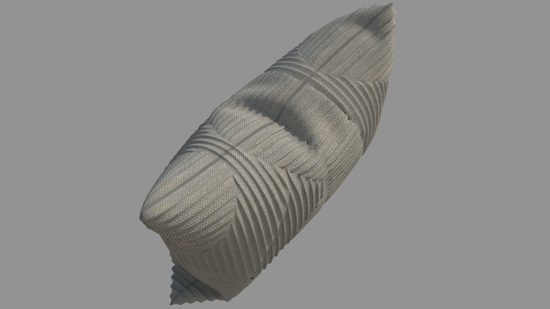 Pillow with pattern 3D model_8