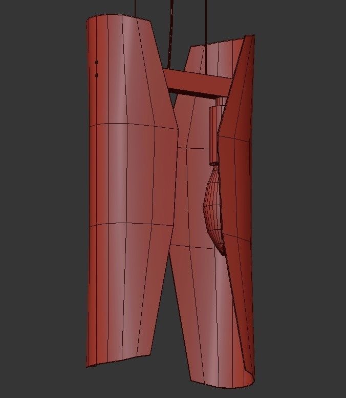 Post Modern LED 3D model_1