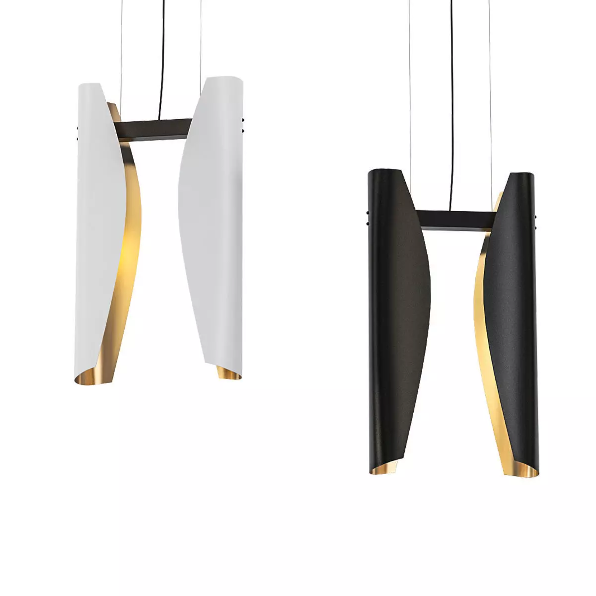 Post Modern LED 3D model_0