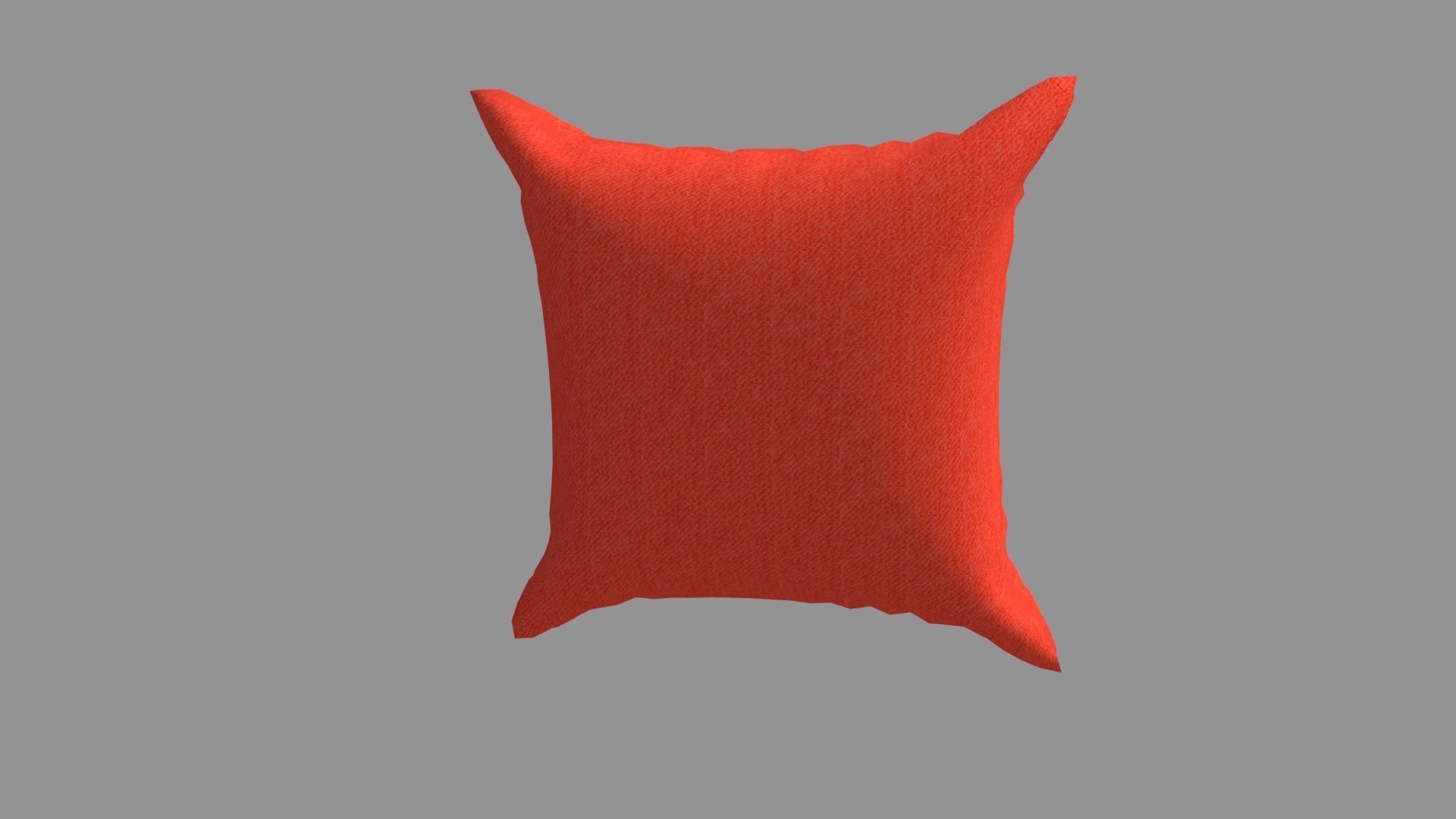 Decorative pillows 3D model_3