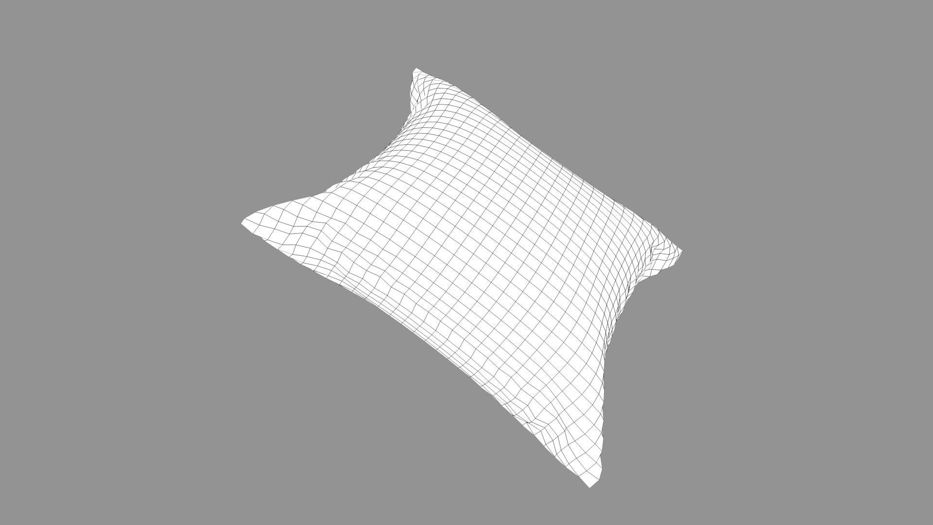 Decorative pillows 3D model_2