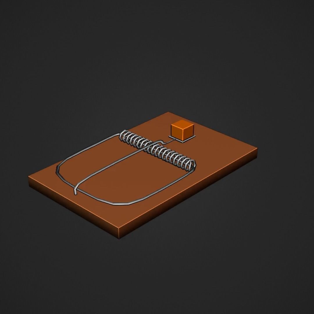 Low Poly Home Props asset Pack Low-poly 3D model_10