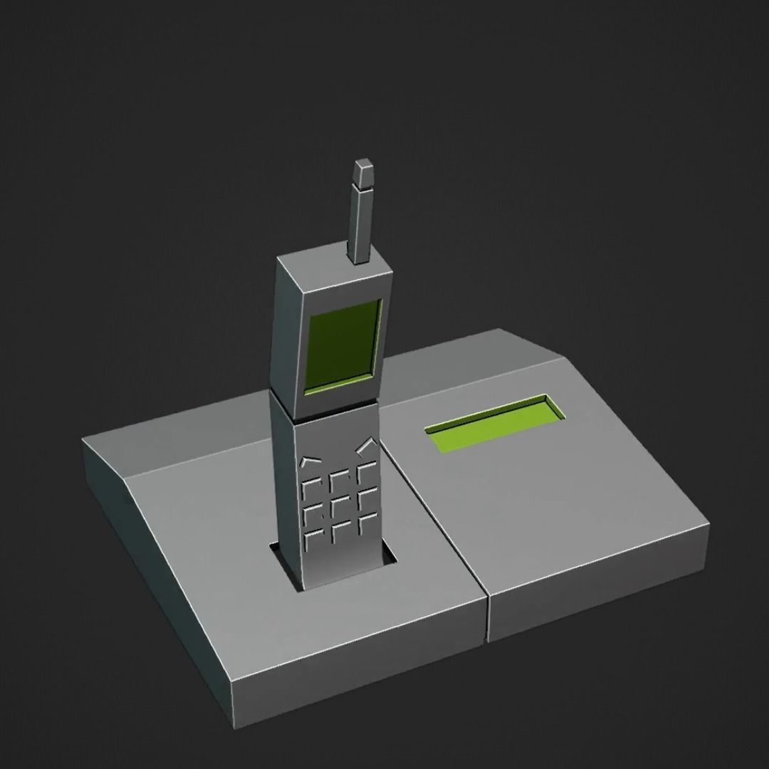 Low Poly Home Props asset Pack Low-poly 3D model_33