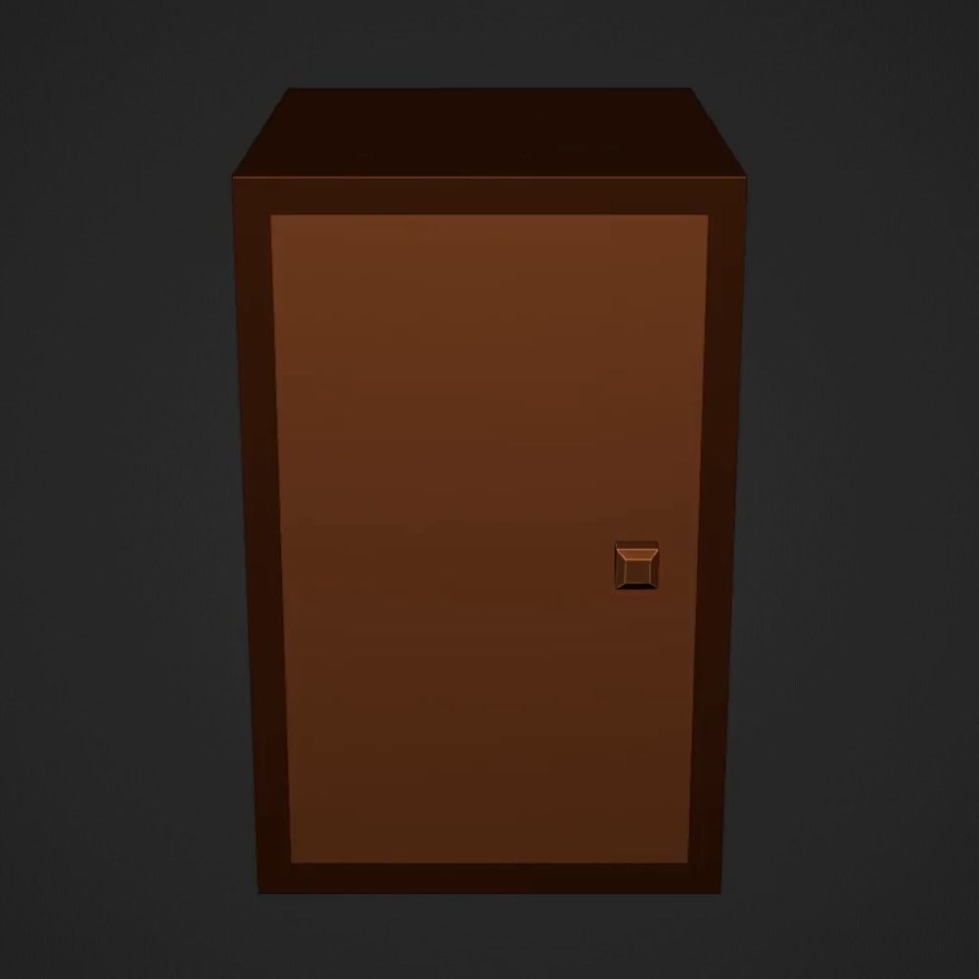 Low Poly Home Props asset Pack Low-poly 3D model_37