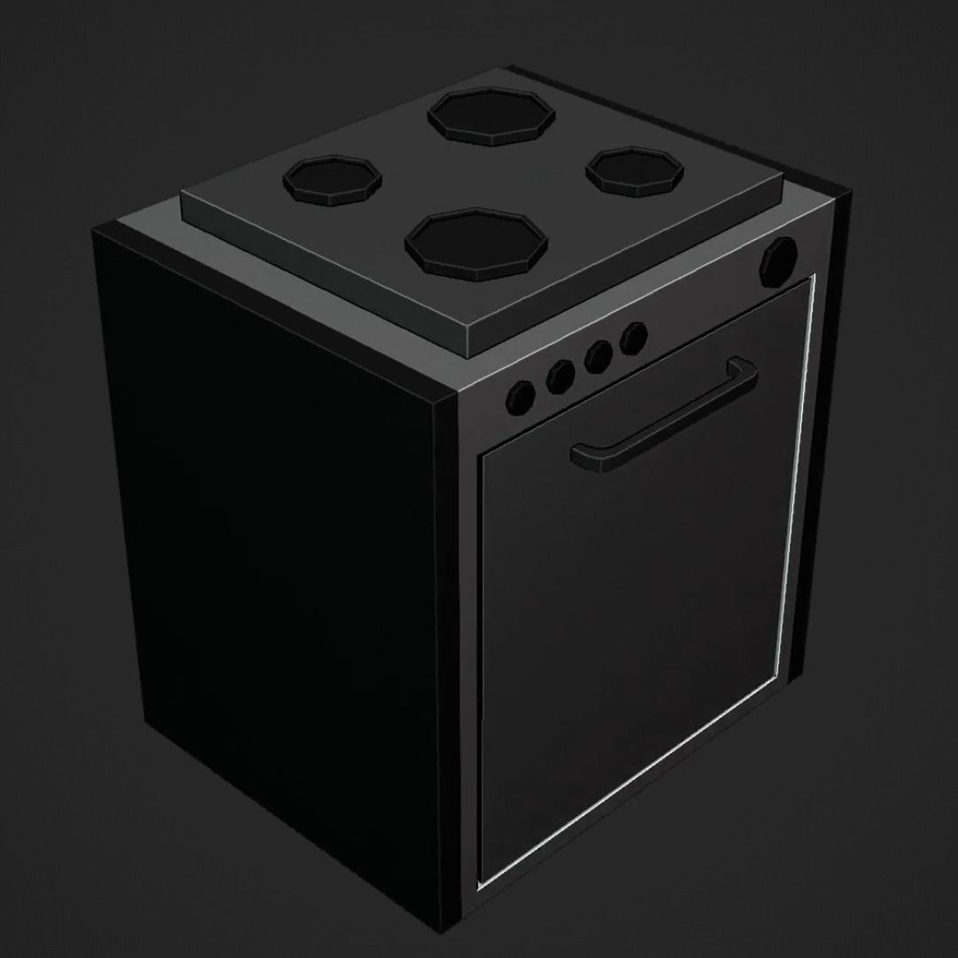 Low Poly Home Props asset Pack Low-poly 3D model_3