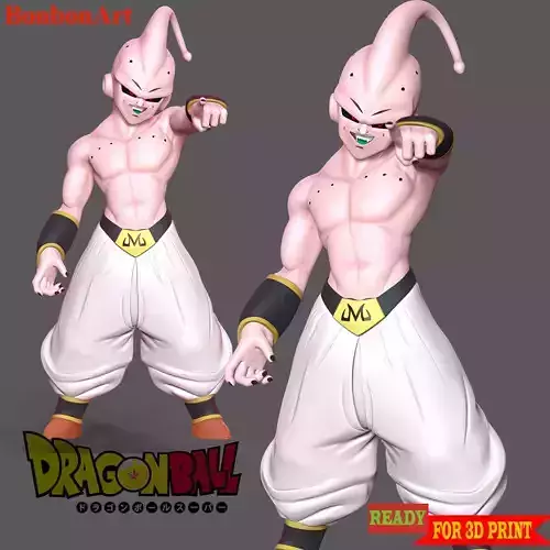 Kid Buu - Dragon Ball Fanart 3D print model