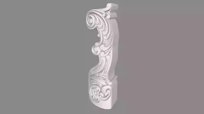 Pillar 001 3D Model