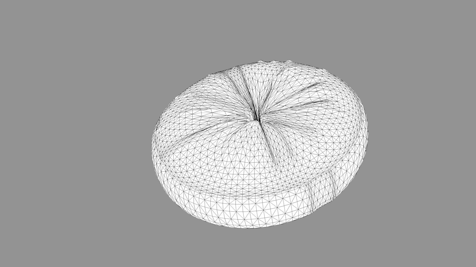 Roll Pillow 3D model_3
