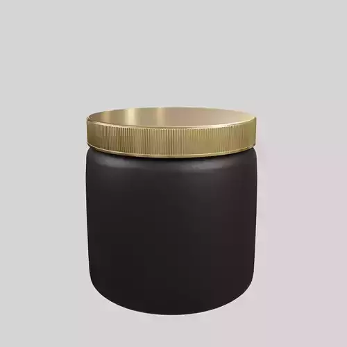 Tabletbox 3 jar Low-poly 3D model
